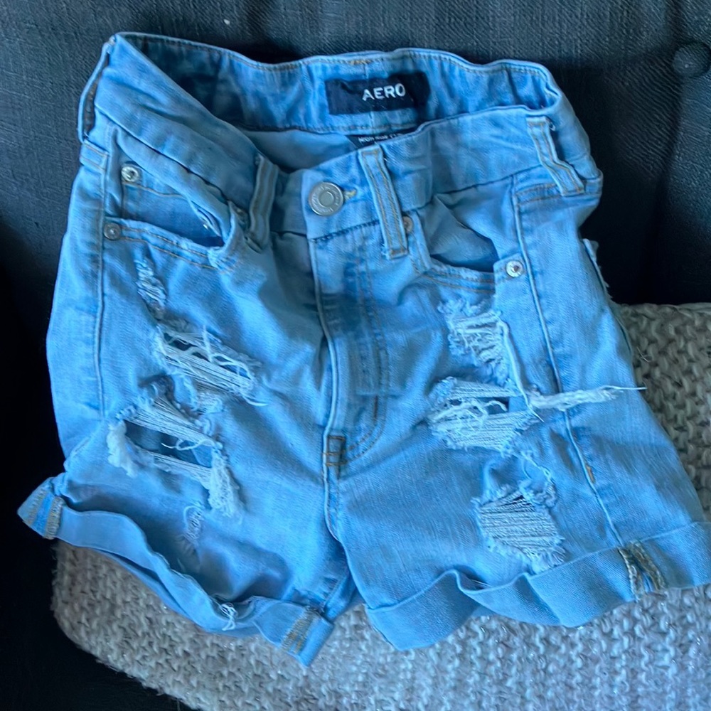 GUC denim shorts